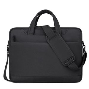 Large Capacity Shockproof Laptop Briefcase,Air Cushion Handheld Computer Bag