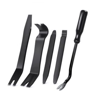 5Pcs Auto Trim Removal Tool Kit, No Scratch Plastic Pry Tool Kit - Interior Door Panel Clip Fastener Removal Set For Vehicle