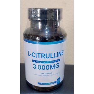 SUPPLEMENT NEEDS L-Citrulline 3000mg Capsules – Nitric Oxide Booster for Workout Endurance & Muscle Recovery – 90 Capsules