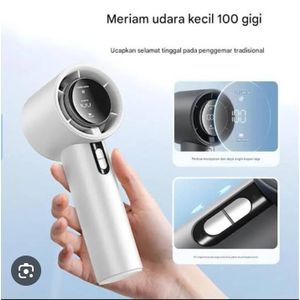 Handheld High-speed Air Cooling Mini Portable Rechargeable Fan with 100 Speed