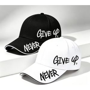2Pcs High Designer Unisex Face Cap: Black&White 