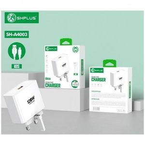 SHPLUS 60 Watts USB-C SH-Plus Portable Lightweight Wall Charger With Type-C Lighting And FREE Type-C USB 
