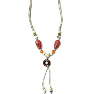 Boho Beaded Necklace Fashion Pendant