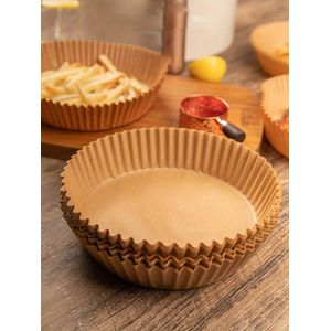 100pcs Disposable Kitchen Airfryer greaseproof/liners paper for fries