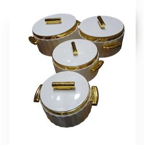 Dinner Insulated 4 In 1 Set Of Luxury Plate / Wormer