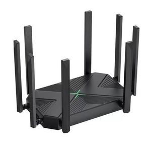 5g SMART Black WIDE RANGE 8-Antenna AC1200 Wireless Dual Band Gigabit WLAN Router Signal Amp – Powerful 1200Mbps 5GHz/2.4GHz WiFi Router, Repeater - Coverage up to 1200m WLAN WiFi Repeater 1200 Mbps for 4K Dual Band WiFi Extender Internet Booster Repeater