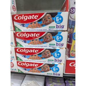 Colgate Big Kids' Smiles 6+ Years Mint Flavour Toothpaste