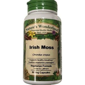 Nature's Wonderland  Irish Sea Moss Capsules 60 Veg Capsules