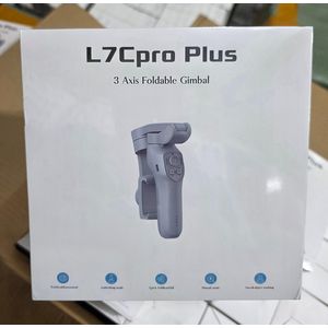Gimbal Mobile Phone Stabilizer L7C Pro Plus 3 Axis Ai Motion Face Tracking For Video and Photo Shoot 