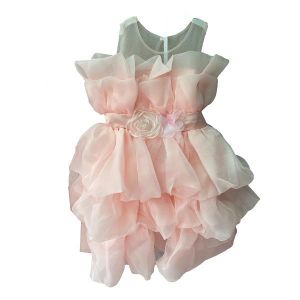 Girls Sleeveless party dress -multi