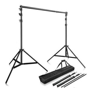 Godox  Heavy-Duty Mobile Photography Backdrop Stand Kit