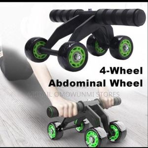 4 Wheel Abdominal Exercise Roller