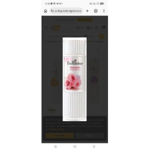 Enchanteur Romantic -Perfumed -Talc Powder NAFDAC REG NO:02-1392