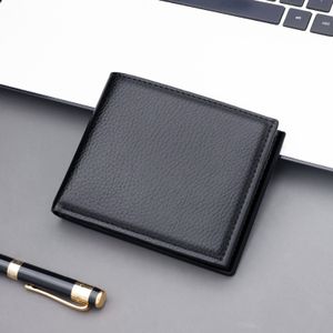 Cobble Luxury Designer Men Wallet Genuine Leather Short Clutch Male Hasp  Vintage Purse Coin Pouch Multi-functional Cards Pocket