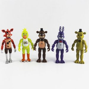 6pcs Anime Five Nights At Freddy's Action Figures Toys 