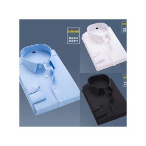 Magnate 3 in 1 Quality Men LongSleeve Shirt Black/blue/white