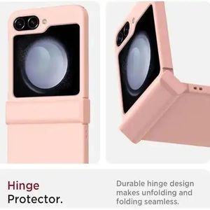 Samsung galaxy Z flip 6 shockproof Hinge Case with glass protector surface