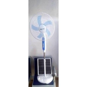 Solar Reachable Standing Fan With Panel 
