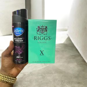 Riggs X Perfume And Karis All Day Fresh Mystery Spray(Great Scent)