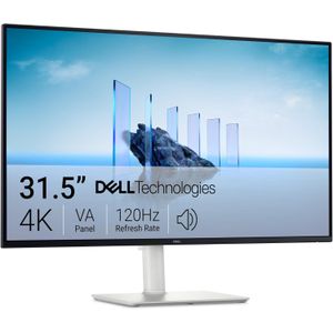 DELL S3225qs 32 Plus 4k 31.5-inch 4k - 3840 X 2160 - Up To 120hz 16:9 Display - Va Panel