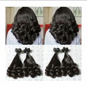 Bouncy Curl Genuine Hair 5bundles For Full Head Fix