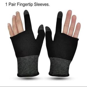 Pair Of Thumb Sleeve Gloves For Gamer Non-scratch Portable Mobile Gaming Gloves