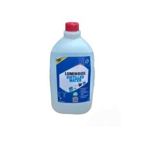 Luminous  5 liter distilled of water for inverter battery