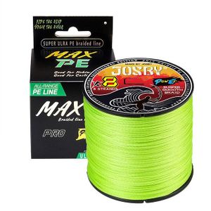 Generic Josby 8 Strands 300m 500m 100m Pe Braided Fishing Line 18-100lb  Multifilament Super Strong Wire Japan Saltwater Sea Accessories