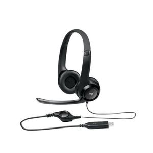 Logitech H390 USB Headset With Noise-Canceling Microphone