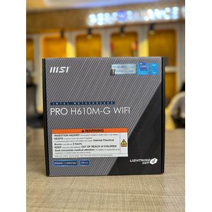 Msi Pro H610m-G Wifi