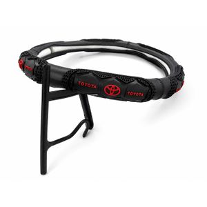 High quality Toyota steering wheel cover - Black