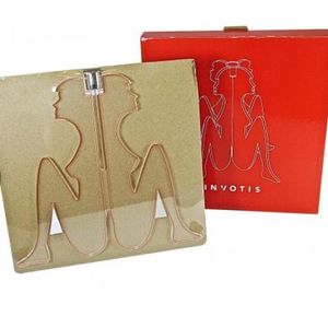 Invotis Acrylic Lady Candle-holder Décor Centerpiece