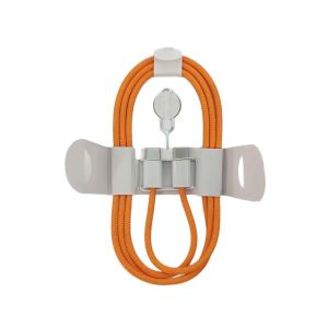Orang Fast Charging Type C to C Nylon Braided Cable Support iPhone 15–17 Pro Max iPad MacBook & Other Type C Devices Orange