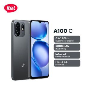 itel A100C 6.6" 2GB RAM/32GB ROM 5000mAh - Black