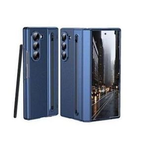 Protective full body case with s pen for Samsung Galaxy z fold 4 - blue 