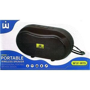 W15 MP3 Player With High Sound Bass-Black 
