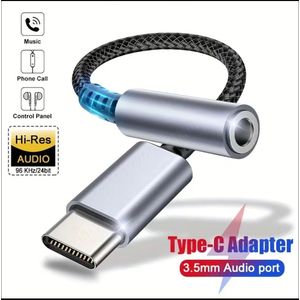 USB Type-C to 3.5mm Headphone Adapter – High-Quality Audio Converter
