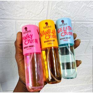 Pinky crush, gelato crush & vanilla crush 3pcs 