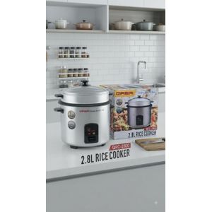 Qasa GASA 2.8L Electric Rice Cooker – Non-Stick Cooking Pot with Keep Warm Function