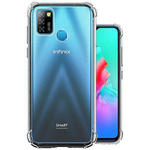 Infinix Smart 5 Clear Transparent Classic Shockproof Back Case