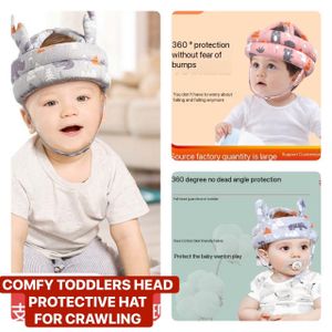 Baby Safety Helmet Safety Head Protector Cap - Anti-Collision Soft Cushion Hat For Crawling, Walking Toddlers & Infants
