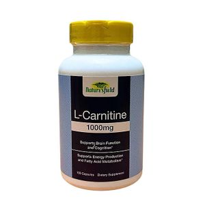 l carnitine jumia Nature'S Field L-Carnitine 1000mg x100 Capsules