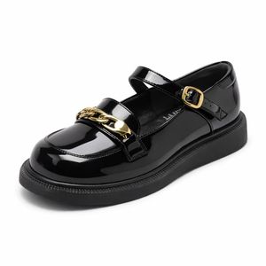 Mariah Hi-Shine Patent Chain Shoes