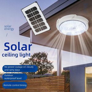 Solar power 400 watts solar indoor ceiling light 