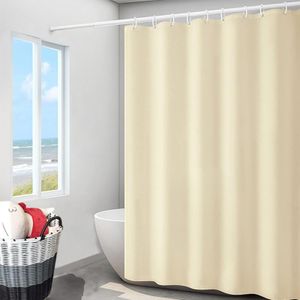 1.8x1.8m Waterproof Shower Curtain  - Durable, Easy Care, Fits Standard Bathrooms