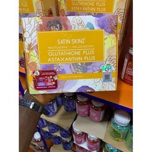 Satin Skinz Glutathione Plus And Astaxanthin Plus - 850mg