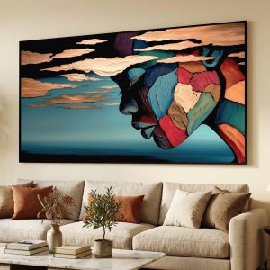 Abstract Afrocentric Wall Art