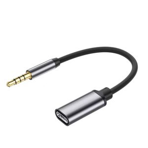 3.5mm Male to Type C Female Audio Adapter Connector 