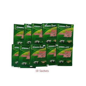 Green Leaf Powder - Cockroach And Ant Killing Bait - 10 sachet