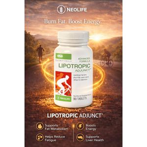 Health For Life Lipotropic Adjunct - 90 Tablets (Single)